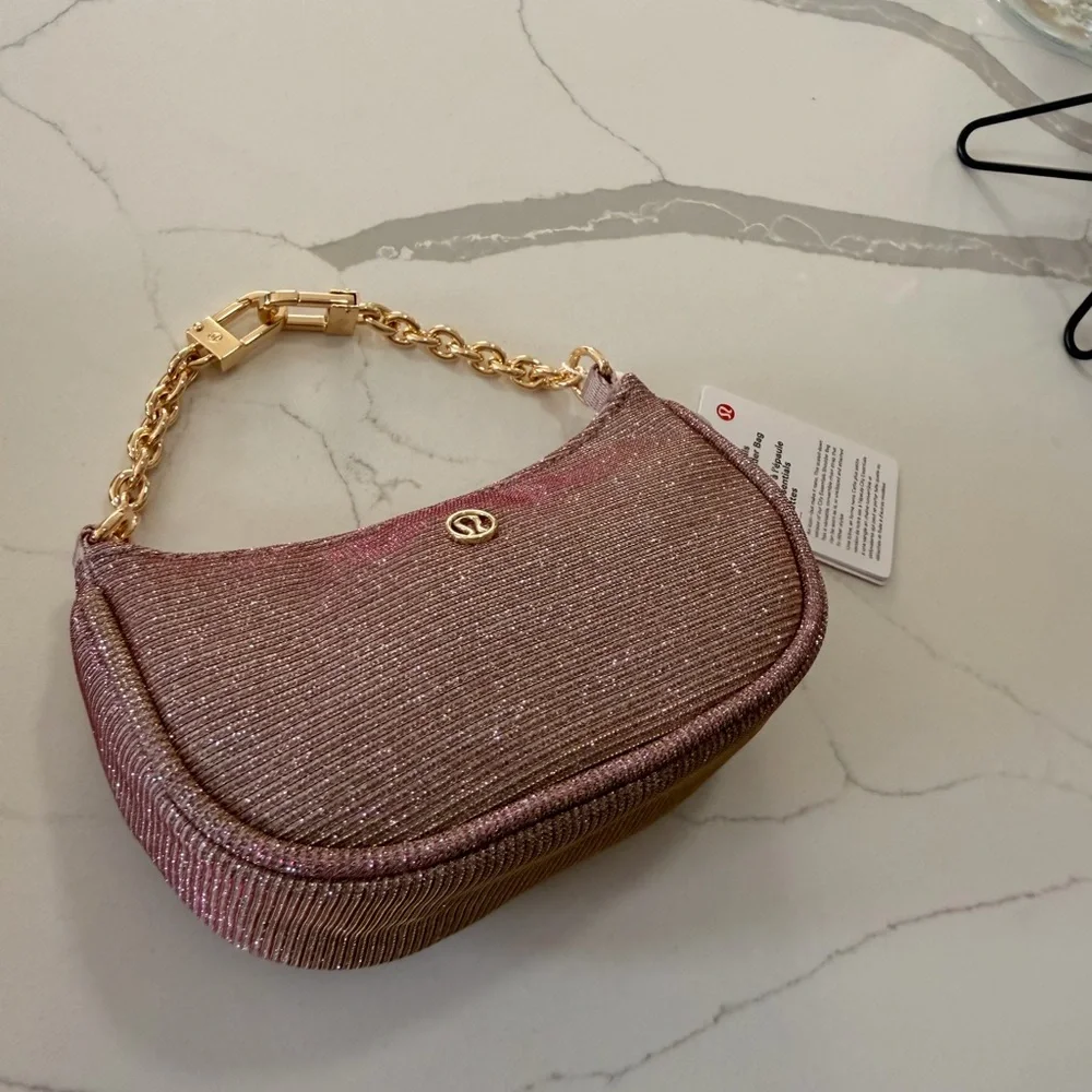 lululemon pink Glitter Nano Bag - Picture 6 of 11